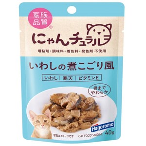 はごろもフーズ にゃんチュラルパウチ いわしの煮こごり風 40g 猫用フード