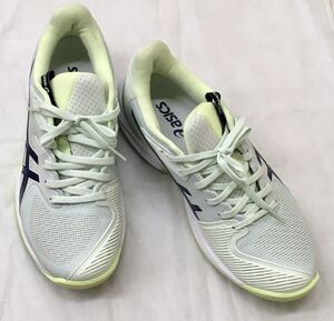 1度使用♪asics/アシックス テニスシューズ 24ｃｍ◆レディース オムニコート　関