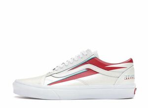 David Bowie Vans Old Skool Aladdin Sane "Cream/Red" 27.5cm VN0A38G1VIP