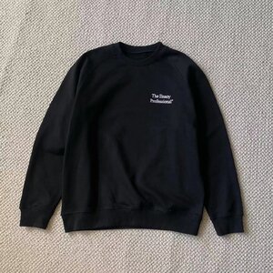 The Ennoy Professional エンノイ CREW SWEAT スウェット 希少 中古 ブラック Mサイズ F1