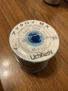 はんだ　アクタロイ　BX ROSIN CORE SOLDER RH60 2.0mm 1kg 未開封