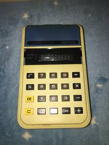 オムロン　ポケット電卓　860X　ジャンク品　1970年代　アンティーク　ビンテージ　古い　レトロ　OMRON　calculator
