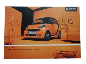 スマート・フォーツー クーペ / エディション・ナイトオレンジ・クーペ / 2011年3月 カタログ / SMART edition nightorange coupe mhd