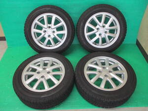 ☆冬セット☆ホンダ純正 Moduro 15×5.5J+45 4H-100☆YOKOHAMA ICEGUARD 185/60R15☆ 埼玉県発 現物確認OK♪185/60-15 フィットなど