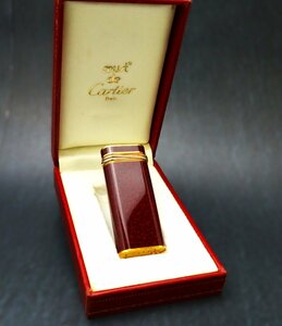 Cartier カルティエ☆トリニティ ワインレッド 喫煙具 ブランドライター※着火未確認 ◆おたからや【G-A83449】同梱-2