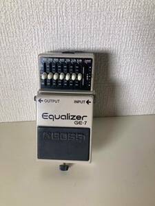 BOSS ボス　GE-7　equalizer GE-7　イコライザー　MADE IN JAPAN　