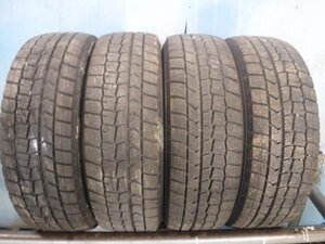 送料無料●9.5分山 21年 4本 ダンロップ 185/65R15 WINTER MAXX WM02 15インチ●34506