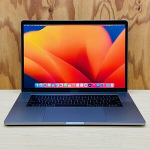 Macbook Pro A1707 2017◆Core i7-7920HQ◆メモリ16GB◆SSD512GB◆Radeon Pro 555◆タッチバー◆USキー