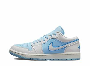 Nike WMNS Air Jordan 1 Low "Reverse Ice Blue" 24.5cm DV1299-104