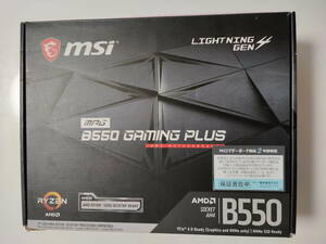 MSI B550 GAMING PLUS AM4 ジャンク 2