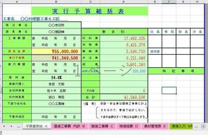 ●設備・土木・舗装・塗装・建築関係　●実行予算・原価管理●