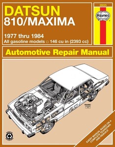 リペア 整備書 整備 修理 サービス マニュアル ダットサン Datsun 810 Maxima Sedan Wagon Coupe 1977-1984 910 マキシマ ブルーバード ^在