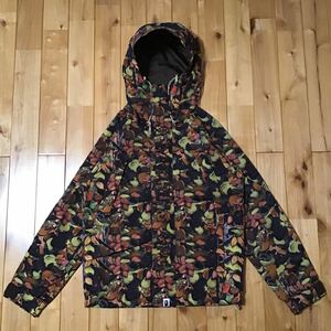 ★青山限定★ village camo スノボジャケット Sサイズ a bathing ape BAPE snowboard jacket エイプ ベイプ アベイシングエイプ 迷彩 3132