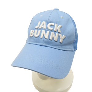 JACK BUNNY ジャックバニー メッシュ キャップ ブルー系 FR [240101191552] ゴルフウェア