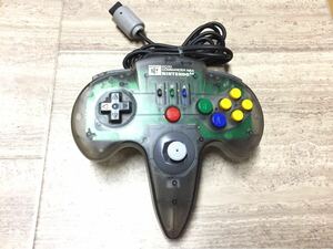 ☆動作良品即決☆N64 ホリ　コマンダー　コントローラー クリア☆