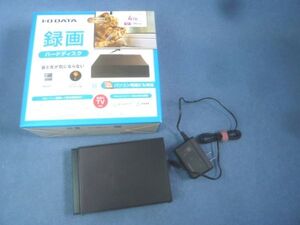 T213【 HDD　/4T 】　外付け　ハード ディスク ドライブ　4.0TB　TV & PC　I-O DATA / HDCZ-UTKC　アイ・オー・データー 　(動作品)　