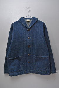 orSlow US NAVY SHAWL COLLAR JACKET オアスロウ/ショールカラージャケット/デニムジャケット/カバーオール /インディゴ/2