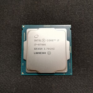 インテルCore i7 8700k付属品なし