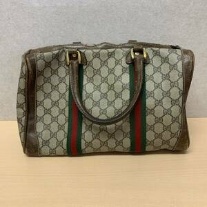 y092707m GUCCI グッチ　シェリーラインボストンバッグ　ボストンバッグ