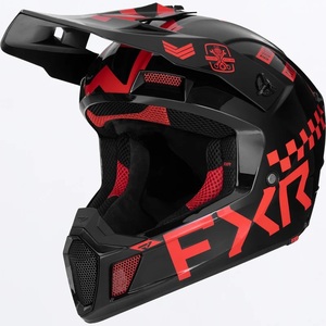 FXR Racing カナダ スノーモービル CLUTCH GLADIATOR 軽量フルフェイス ヘルメット ヌークレッド NUKE RED Lサイズ 約59-60cm 新品未使用