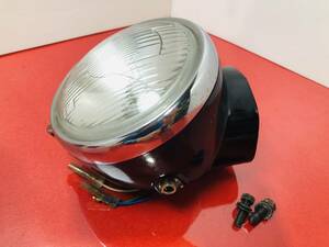 ホンダ ベンリイ90(CD90)純正ヘッドライトASSY 点灯確認済み 1オーナー車から取り外し 12V CD50などにも （検 シャリー ダックス エイプ 