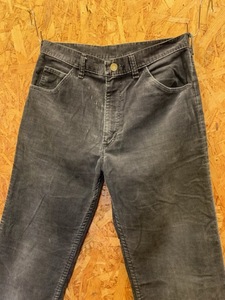 p メンズ パンツ Wrangler ラングラー グレー 灰 コーデュロイ アメリカ製 USA アメカジ FD185TC/ W31 全国一律レターパック配送