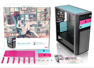 Thermaltake Versa H26 HATSUNE MIKU Edition 初音ミクコラボ ミドルタワー型PCケース｜CA-1J5-00M1WN-05 ツクモ