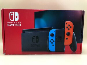 1円～ Nintendo Switch バッテリー強化版 HAC-001(-01) ネオンブルー/ネオンレッド 任天堂 スイッチ ※備考あり ☆良品☆ [296-0614-T6]