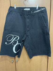 新品未使用品　supremeシュプリーム×Bernadette Corporation Work Short Black バーナデットコーポレーション　ワークショート　