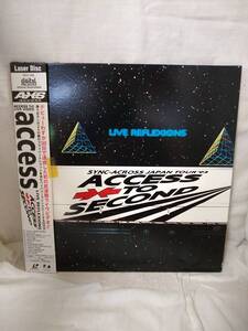 R6860　LD・レーザーディスク　access / LIVE REFLEXIONS SYNC-ACROSS JAPAN TOUR