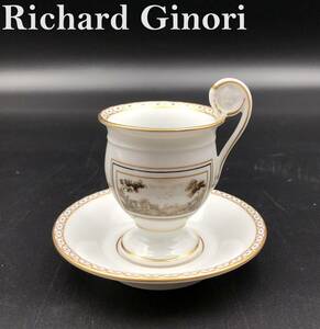 7703807-6【希少品】Richard Ginori/リチャードジノリ/インペロフィレンツェ/インペロ/フィレンツェ/カップ＆ソーサー/希少