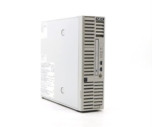 NEC Express5800/T110j-S(水冷) Xeon E-2124 3.3GHz 16GB 1.2TBx2台(SAS2.5インチ/12Gbps/RAID1構成) DVD-ROM MegaRAID 946N-8i