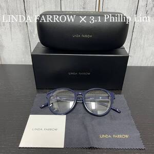 未使用！LINDA FARROW×3.1 Phillip Lim コラボメガネ。リンダファロー　フィリップリム