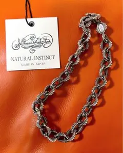 natural instinct oval chain necklace M