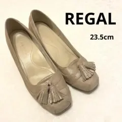 【REGAL】リーガル ゴールド パンプス