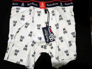 新品未使用品！PSYCHO BUNNY (サイコ・バニー) Boxer Brief BWB-Bright White Bunny サイズ S