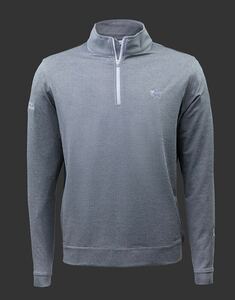 【レア】スコッティキャメロン Pullover - Scotty Bulldog - Perth Melange Performance - Qtr Zip -Smoke size-L