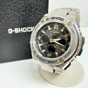 キングラム[27]CASIO カシオ G-SHOCK GST-W310D タフソーラー マルチバンド6 アナデジ 腕時計★稼働★ジャンク扱い★１円～★【送料無料】