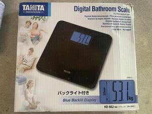 美品　タニタ 体重計 HD-662