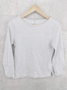 ◇ SLOBE IENA スローブイエナ 長袖 Tシャツ カットソー F グレー * 1002800312108