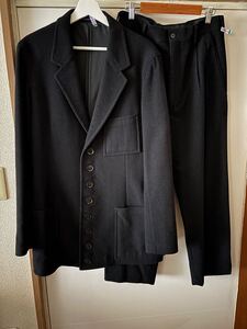 1999aw ジプシー期セットアップ yohji yamamoto pour homme 黒　