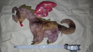  ty タイ ドラゴン ぬいぐるみ 約25cm The Beanie Babies Collection Scorch the Dragon the Beanie Baby stuffed toy doll　ビーニーズ