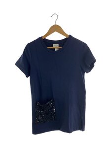 DRIES VAN NOTEN◆Tシャツ/XS/ポリエステル/ネイビー