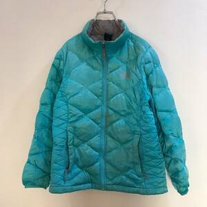 ◆お洒落な逸品◆THE NORTH FACE/ノースフェイス ダウンジャケット インナーダウン アウトドア 登山 レディース ブルー 水色 L ON2839