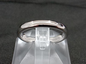 【2023年2月仕上げ済】TIFFANY&Co. Pt950 プラチナ 白金 クラシックバンド 指輪 リング 約11号 約4.8g ブランドアクセサリー 店舗受取可