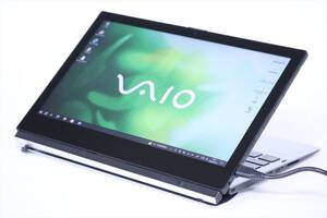 1円～ バッテリー良好 LTE対応 12.5インチ FHD タッチパネル 2in1 タブレット VAIO Pro PA VJPA11C11N m3-8100Y RAM8Ｇ SSD128G Win10