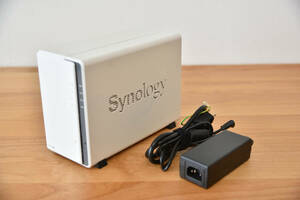 Synology DiskStation DS216j 2ベイNAS HDD 8TB 付き