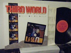 ▲LP THIRD WORLD サード・ワールド / HOLD ON TO LOVE 国内盤 CBSソニー 28AP-3384 レゲエ◇r50128