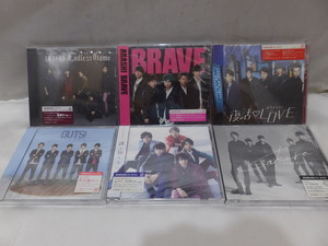 嵐 CD BRAVE 復活LOVE Endless Game Sakura 誰も知らない GUTS! 初回限定盤6枚セット 未開封