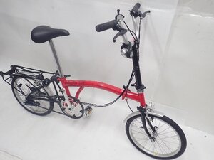 BROMPTON ブロンプトン ミニベロ 折り畳み自転車 BS6102 PART1 16インチ 3段変速 輪行バッグ付き 配送/来店引取可 ¶ 70107-1